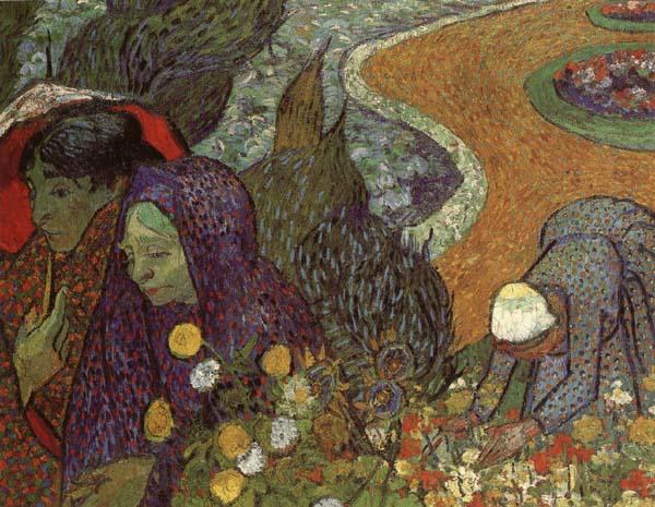 Vincent Van Gogh Ladies of Arles china oil painting image